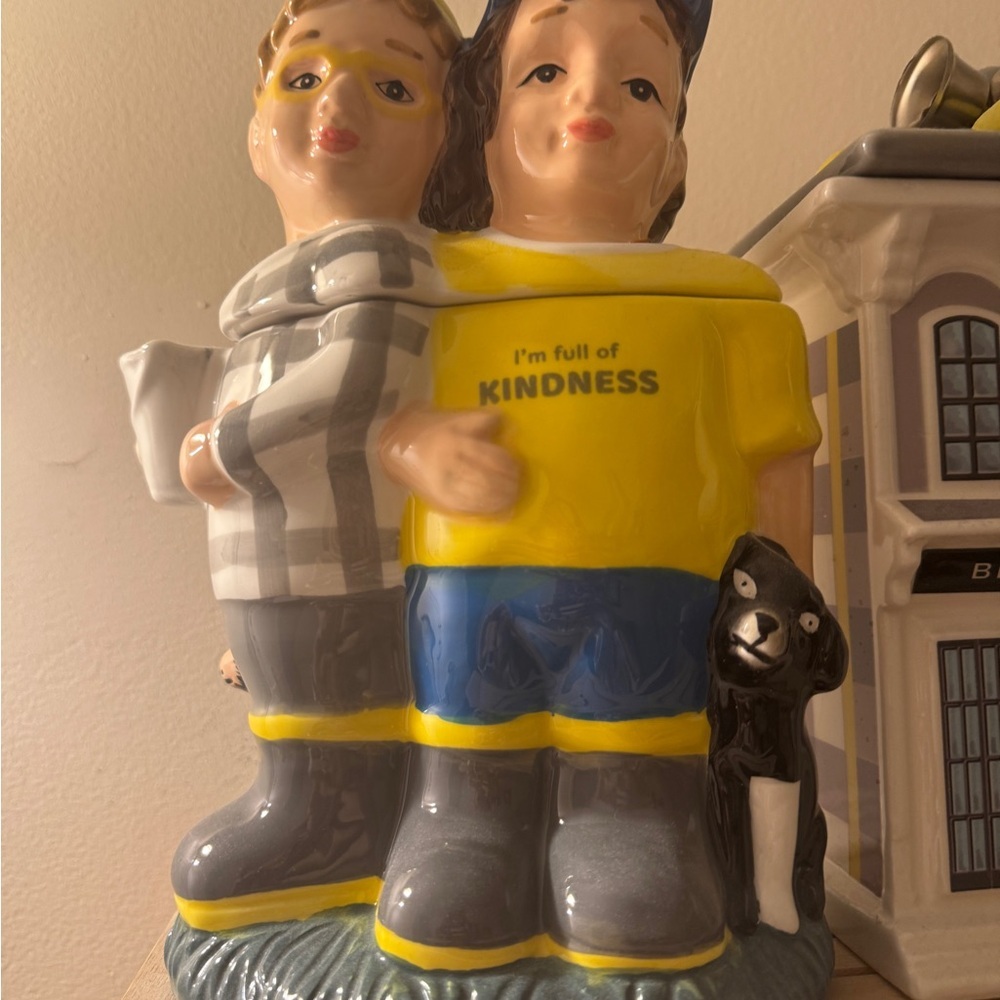 RARE Numbered Beekman 1802 boys Kindness Cookie Jar
